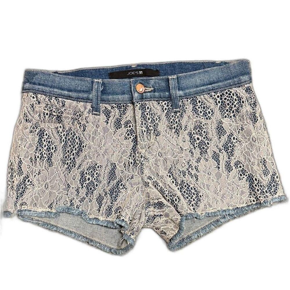 Joes Jeans Woamans lace overlay shorts